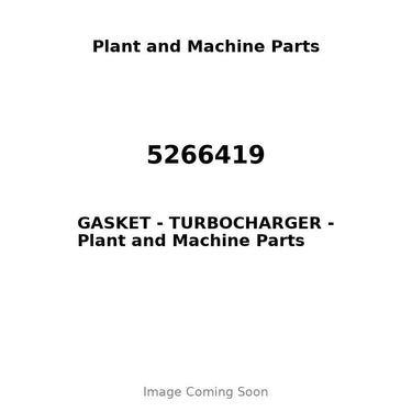 5266419 - GASKET - TURBOCHARGER