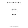 86740 - PISTON, PIN & CLIPS
