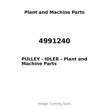 4991240 - PULLEY - IDLER