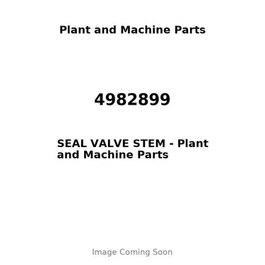 4982899 - SEAL VALVE STEM