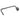 JCB Left Hand Mirror Arm 123/04969