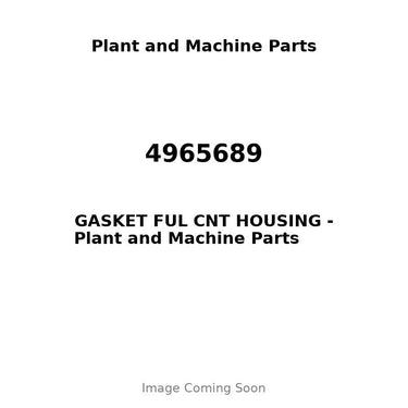 4965689 - GASKET FUL CNT HOUSING
