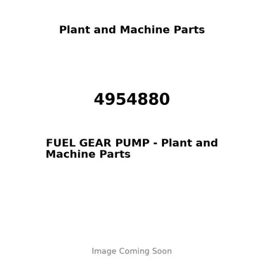 4954880 - FUEL GEAR PUMP
