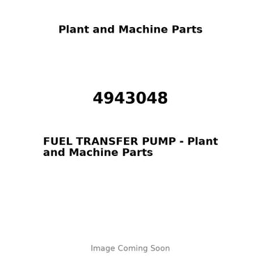 4943048 - FUEL TRANSFER PUMP