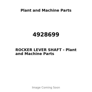 4928699 - ROCKER LEVER SHAFT