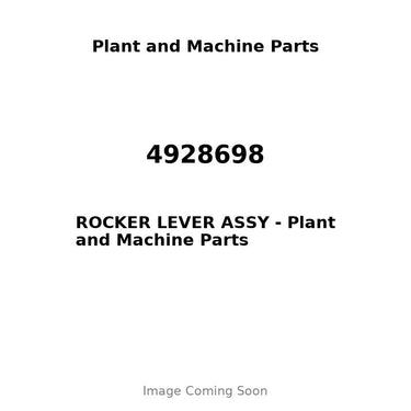 4928698 - ROCKER LEVER ASSY