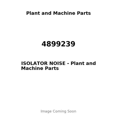 4899239 - ISOLATOR NOISE