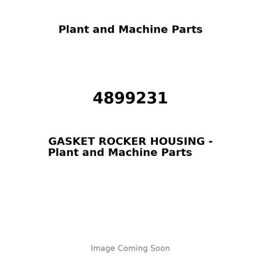 4899231 - GASKET ROCKER HOUSING