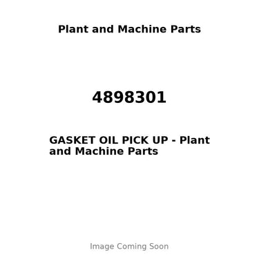 4898301 - GASKET OIL PICK UP