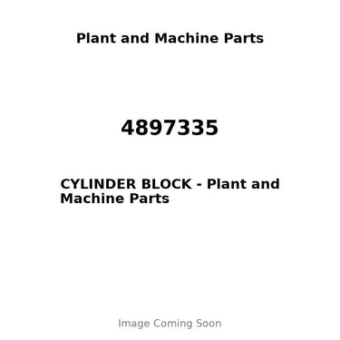 4897335 - CYLINDER BLOCK