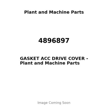 4896897 - GASKET ACC DRIVE COVER