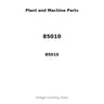 85010 - BEARING SET, MAIN - STD