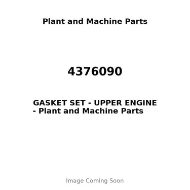 4376090 - GASKET SET - UPPER ENGINE