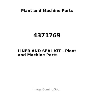 4371769 - LINER AND SEAL KIT