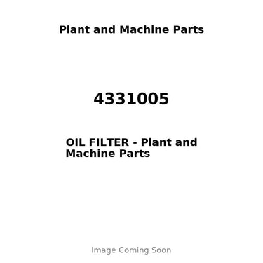 4331005 - OIL FILTER