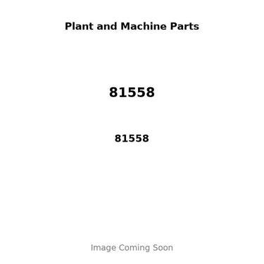 81558 - BEARING SET, MAIN - STD