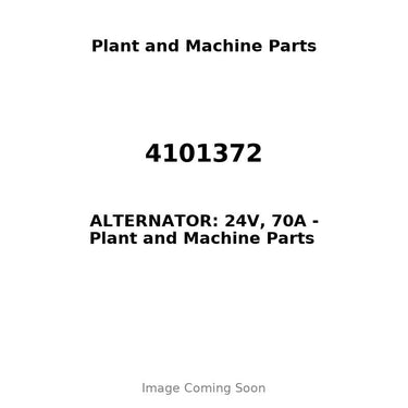 4101372 - ALTERNATOR: 24V, 70A