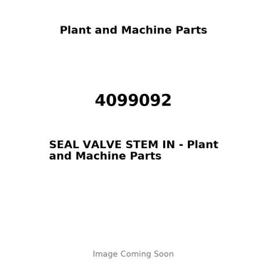 4099092 - SEAL VALVE STEM IN