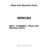 4096184 - BELT, V RIBBED
