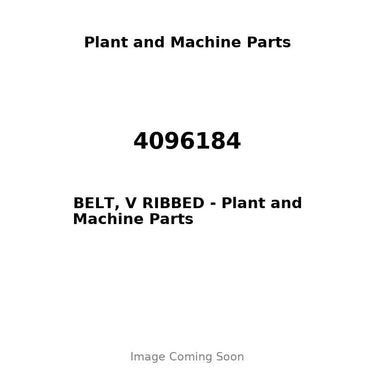 4096184 - BELT, V RIBBED