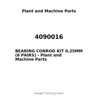 4090016 - BEARING CONROD KIT 0.25MM (6 PAIRS)