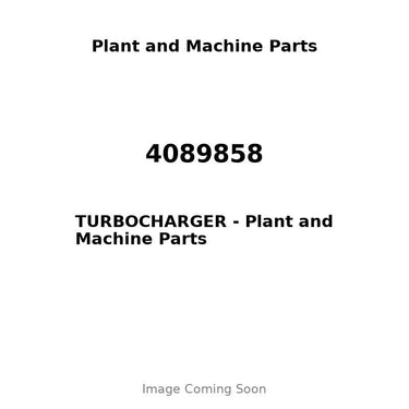 4089858 - TURBOCHARGER