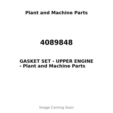 4089848 - GASKET SET - UPPER ENGINE