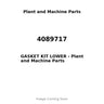 4089717 - GASKET KIT LOWER
