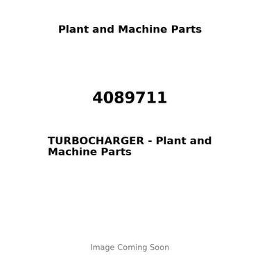 4089711 - TURBOCHARGER