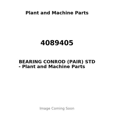 4089405 - BEARING CONROD (PAIR) STD