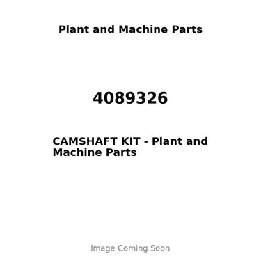 4089326 - CAMSHAFT KIT