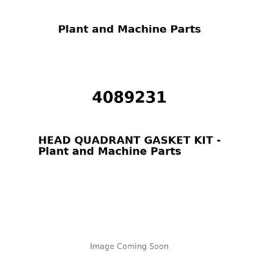 4089231 - HEAD QUADRANT GASKET KIT