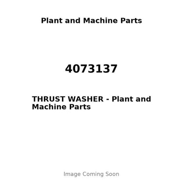 4073137 - THRUST WASHER