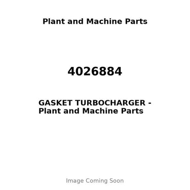 4026884 - GASKET TURBOCHARGER