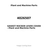 4026507 - GASKET ROCKER LEVER COVER