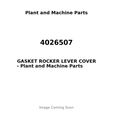 4026507 - GASKET ROCKER LEVER COVER