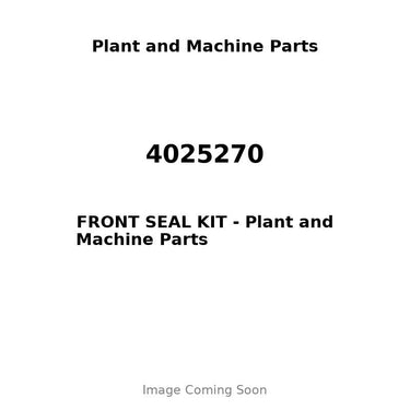 4025270 - FRONT SEAL KIT