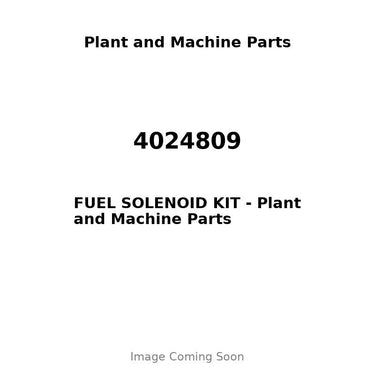 4024809 - FUEL SOLENOID KIT