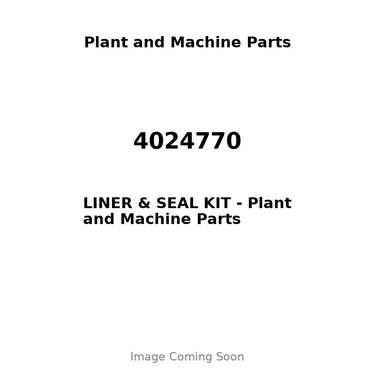 4024770 - LINER & SEAL KIT