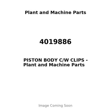 4019886 - PISTON BODY C/W CLIPS