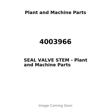4003966 - SEAL VALVE STEM