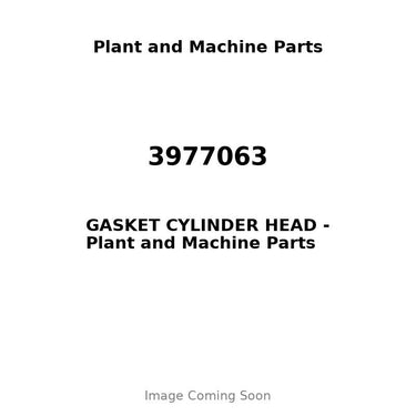3977063 - GASKET CYLINDER HEAD