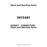 3975487 - GASKET - CONNECTION