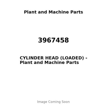 3967458 - CYLINDER HEAD (LOADED)