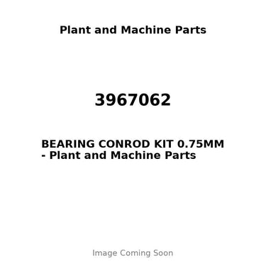 3967062 - BEARING CONROD KIT 0.75MM