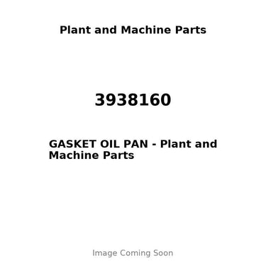 3938160 - GASKET OIL PAN