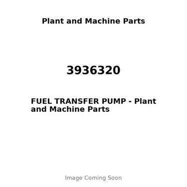 3936320 - FUEL TRANSFER PUMP