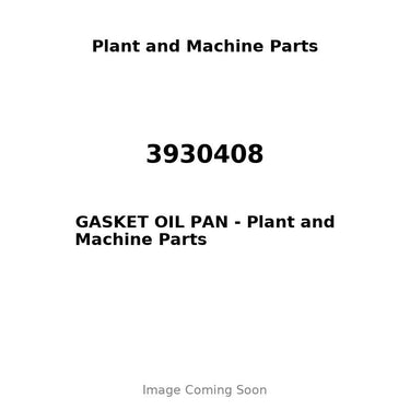3930408 - GASKET OIL PAN