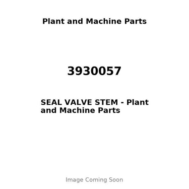 3930057 - SEAL VALVE STEM