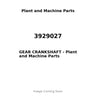 3929027 - GEAR CRANKSHAFT
